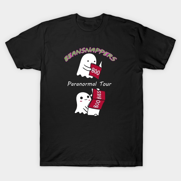 Beansnappers Paranormal Tour "Boo-bies" T-Shirt by WisconsinCAPS